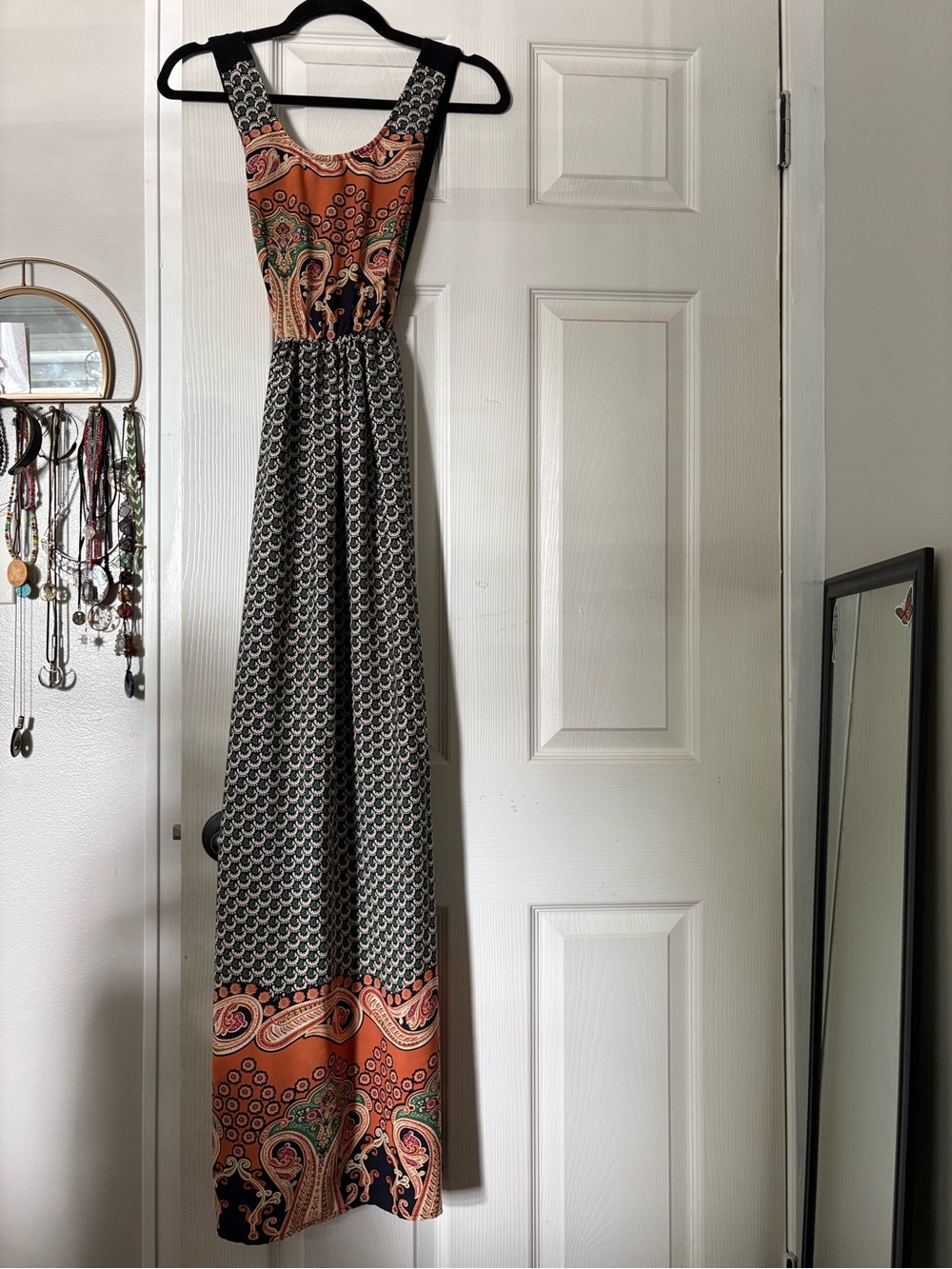 Patterned Maxi Dress